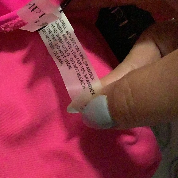 Vibrant Pink Ruffled One Piece Swimsuit with Deep V-Neck - Picture 12 of 12